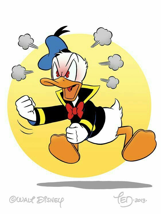 Detail Donald Duck Angry Nomer 16