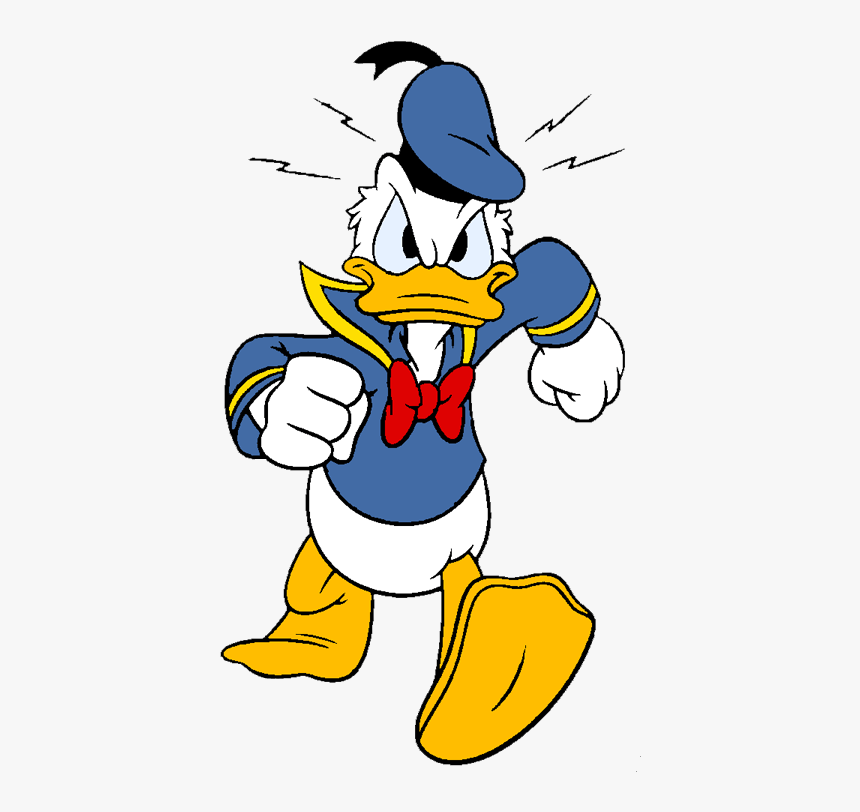 Detail Donald Duck Angry Nomer 2