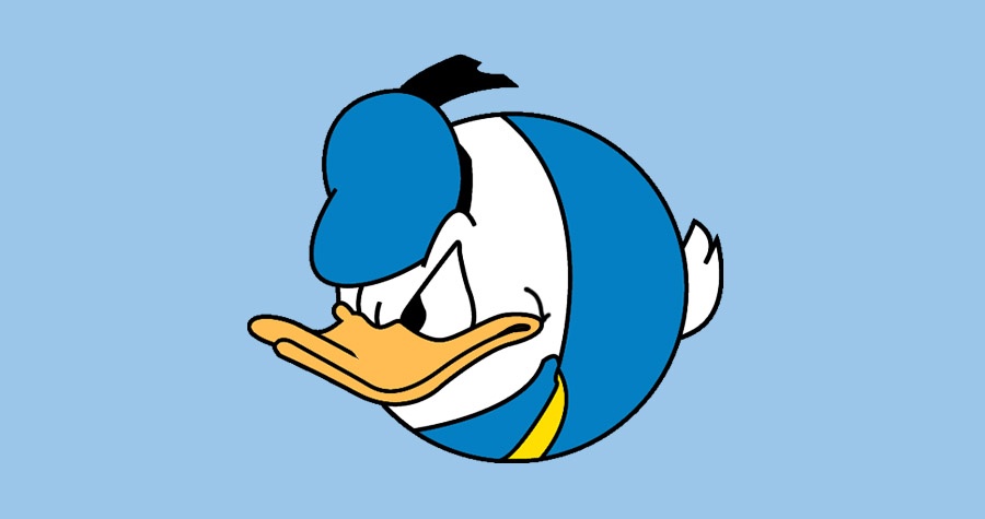 Detail Donald Duck Angry Nomer 24