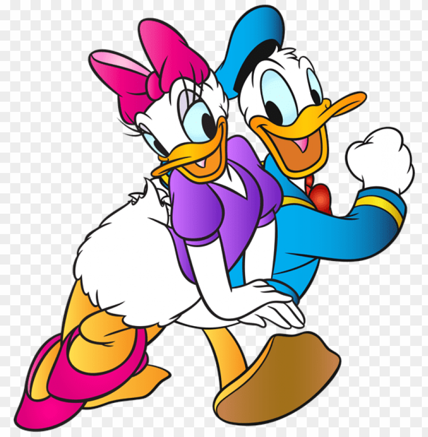 Detail Donald Duck Und Daisy Nomer 7