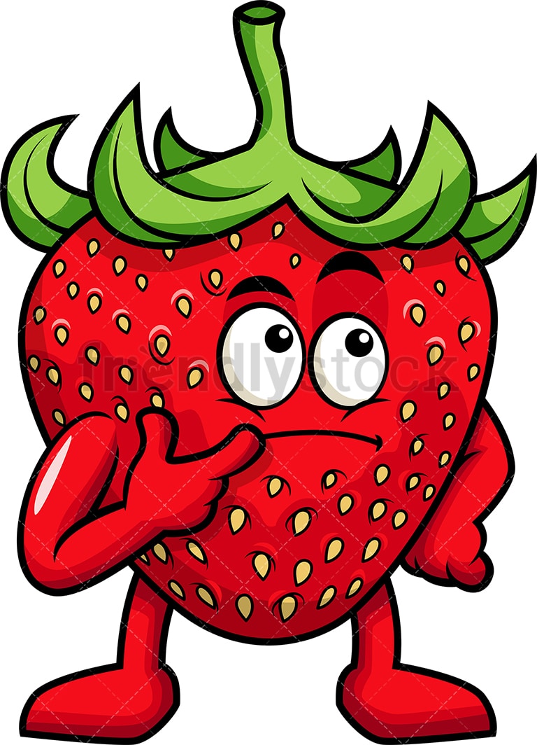Erdbeere Cartoon - KibrisPDR