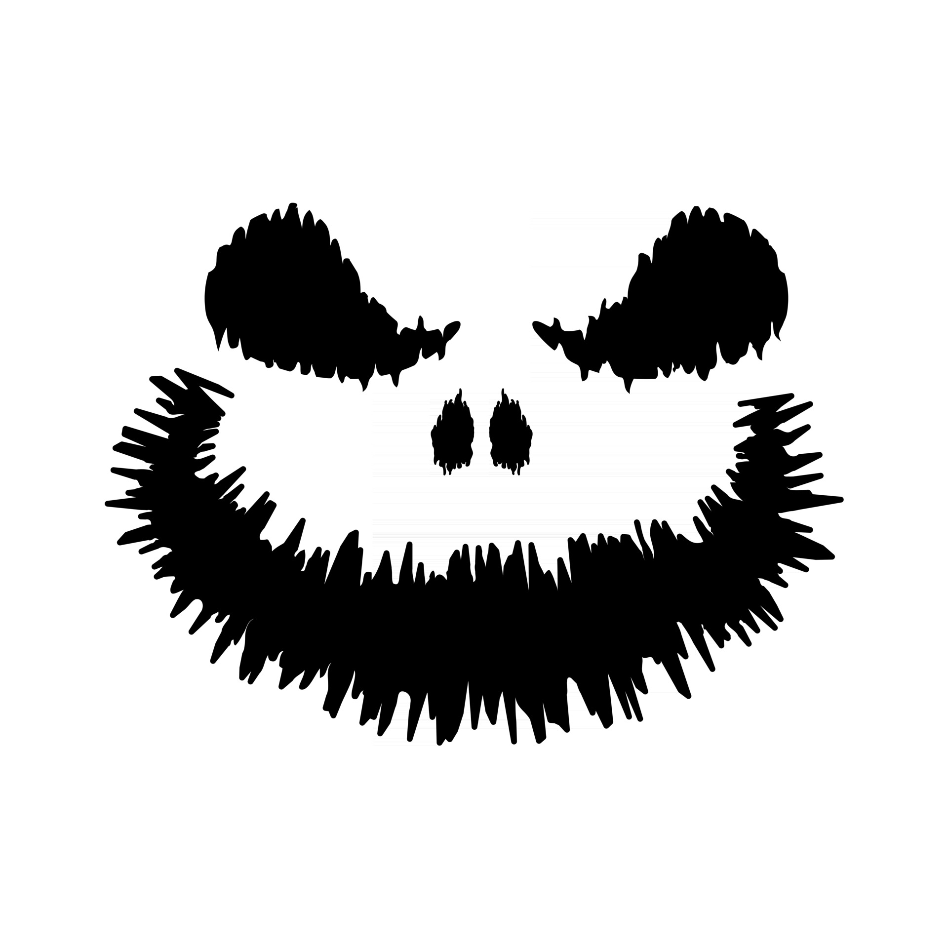 Detail Horror Face Nomer 6