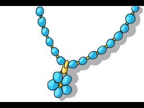 Detail How To Draw A Necklace Nomer 3