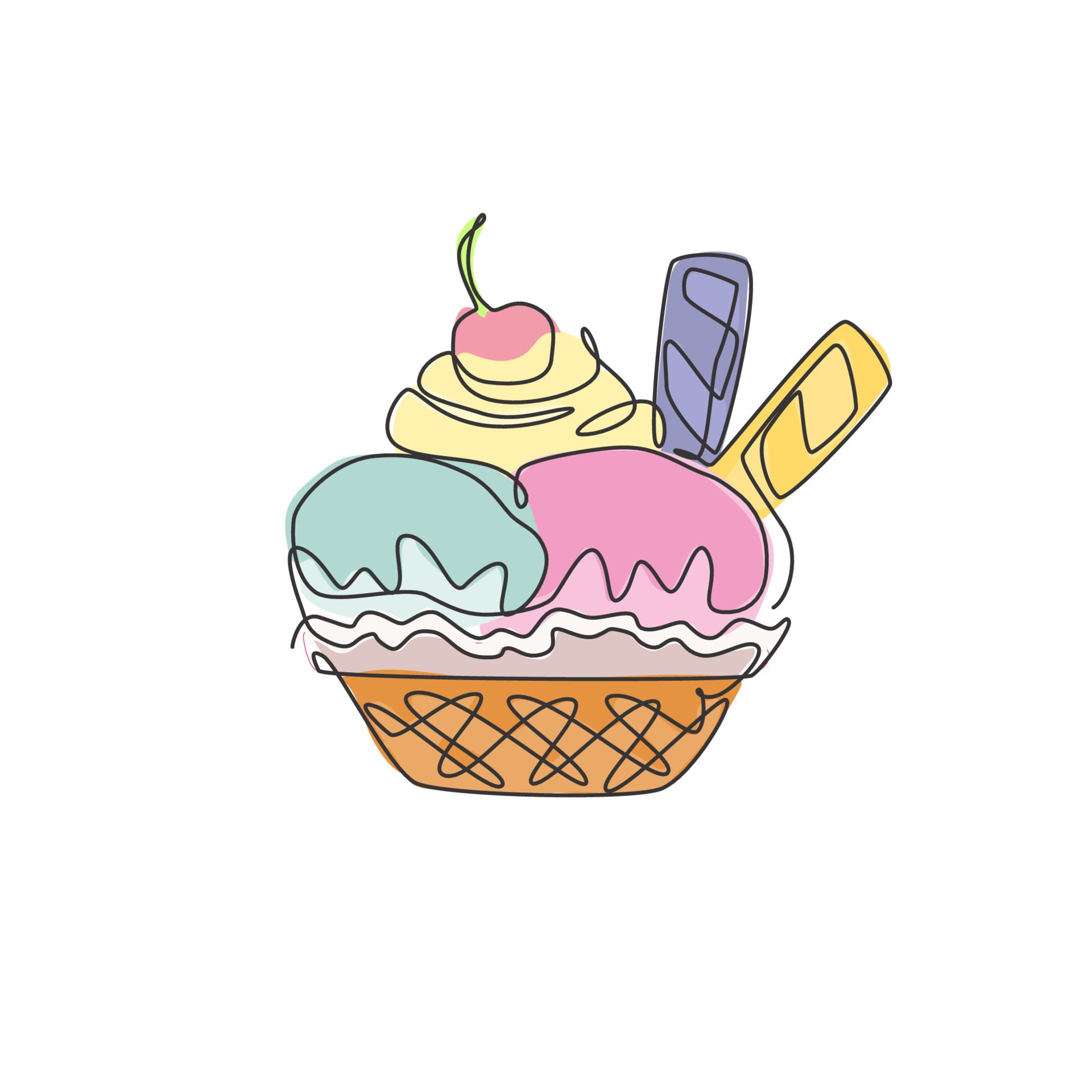 Detail Ice Cream Label Design Nomer 12