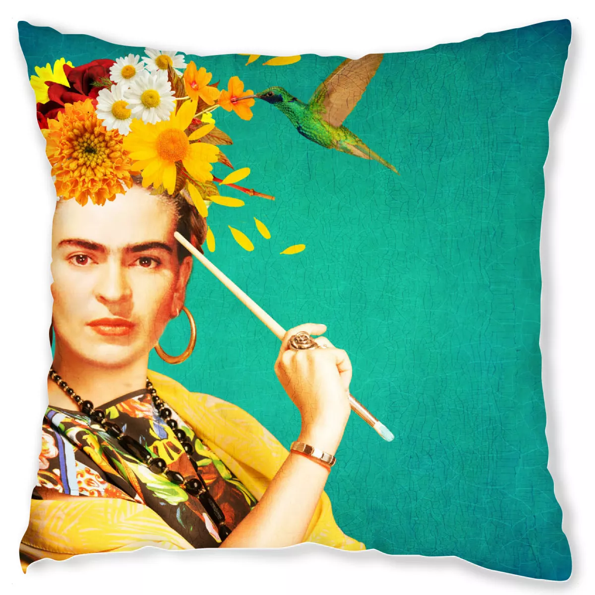 Detail Kissen Frida Kahlo Nomer 5