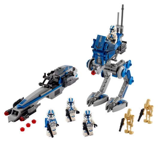 Detail Lego Star Wars Kampfdroiden Nomer 4