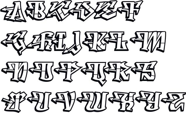 Detail Schrift 3d Buchstaben Zeichnen Nomer 5