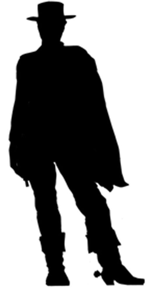 Silhouette Clint Eastwood - KibrisPDR