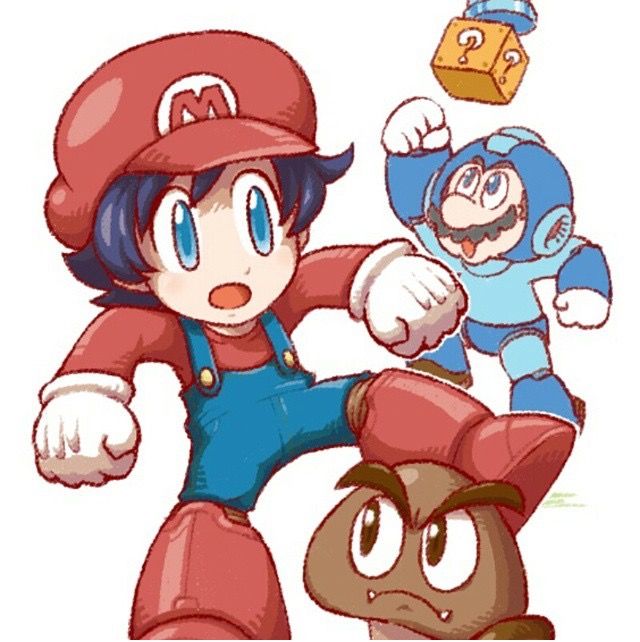 Detail Super Mario Mega Man Nomer 5