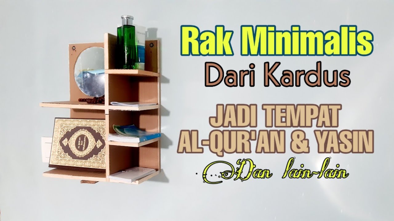 Detail Rak Alquran Minimalis Nomer 18