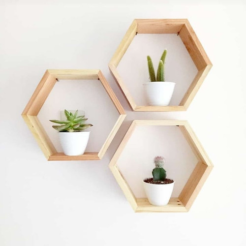 Detail Rak Dinding Hexagonal Nomer 11