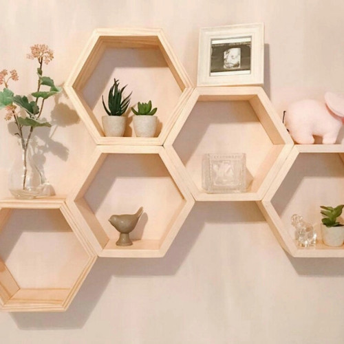 Detail Rak Dinding Hexagonal Nomer 17