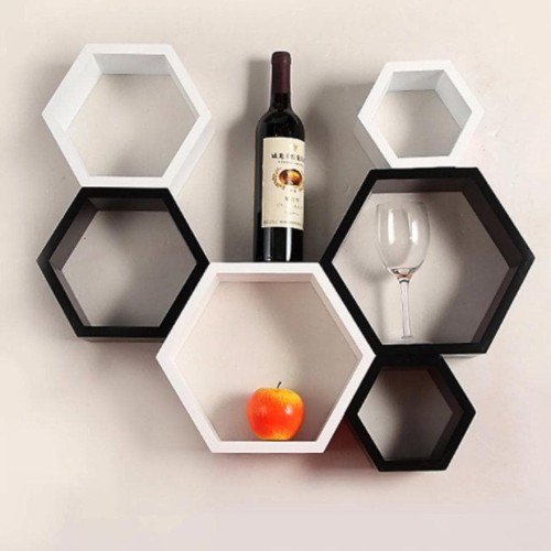 Detail Rak Dinding Hexagonal Nomer 20