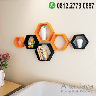Detail Rak Dinding Hexagonal Nomer 26