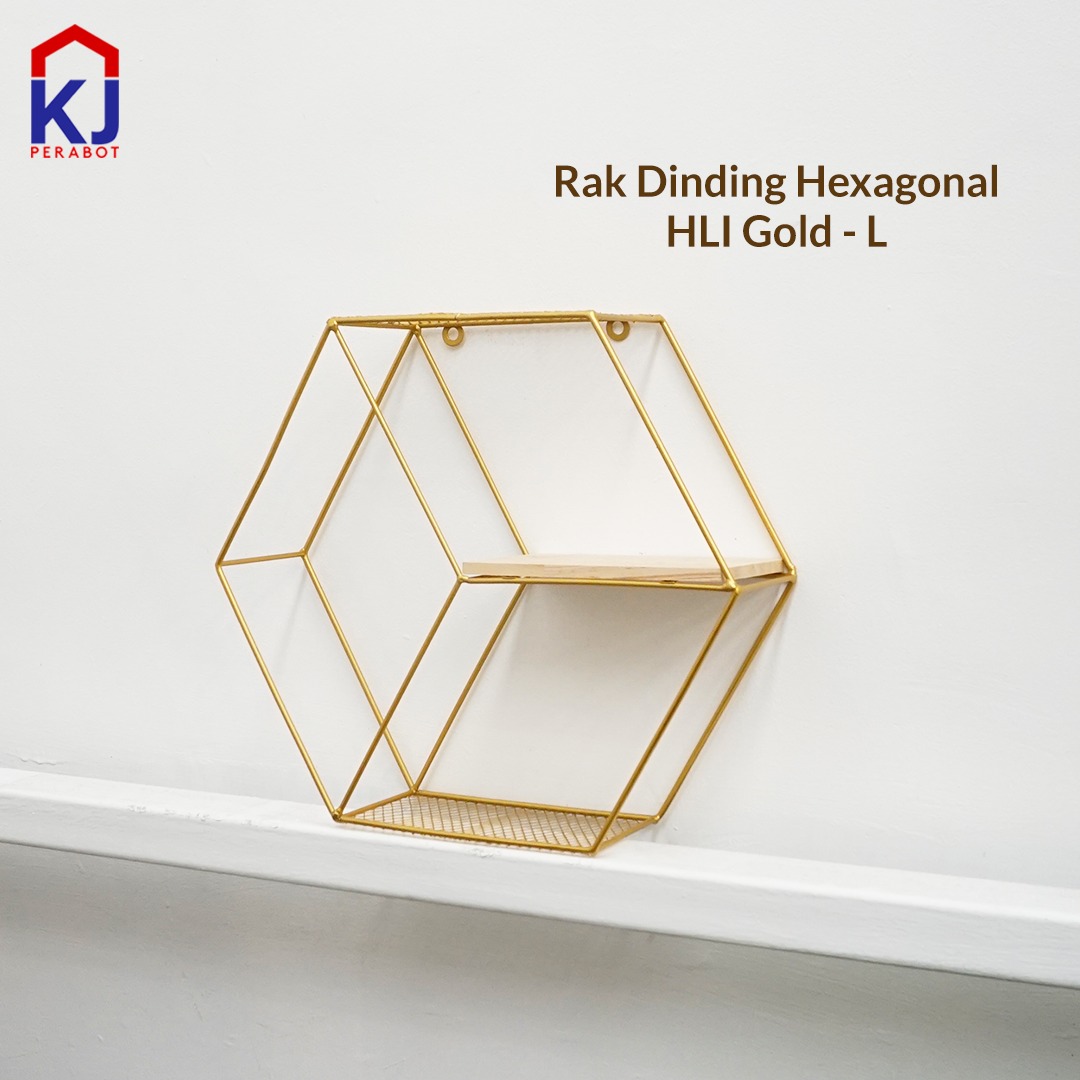 Detail Rak Dinding Hexagonal Nomer 45