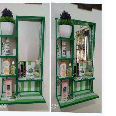 Detail Rak Make Up Gantung Nomer 48