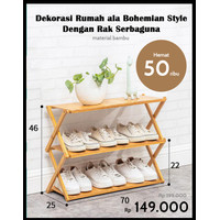 Detail Rak Sepatu Dari Bambu Sederhana Nomer 43