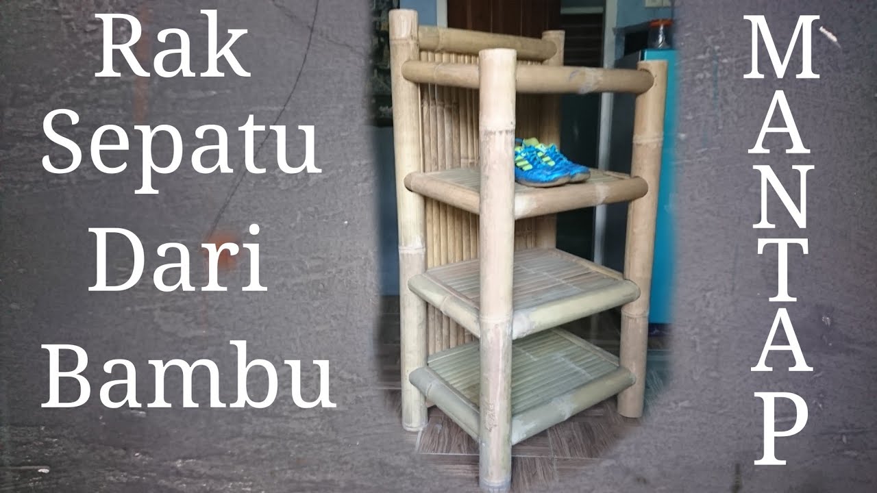 Detail Rak Sepatu Dari Bambu Sederhana Nomer 6