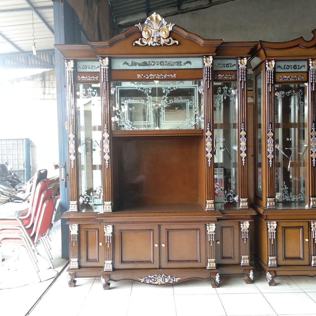 Detail Rak Tv Kristal Minimalis Nomer 25