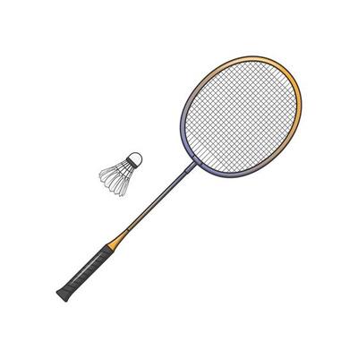Detail Raket Badminton Vector Nomer 17