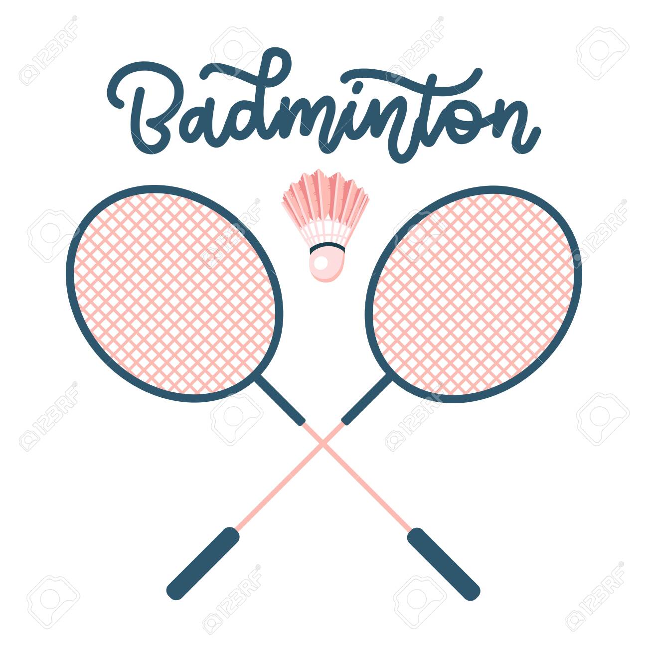 Detail Raket Badminton Vector Nomer 47