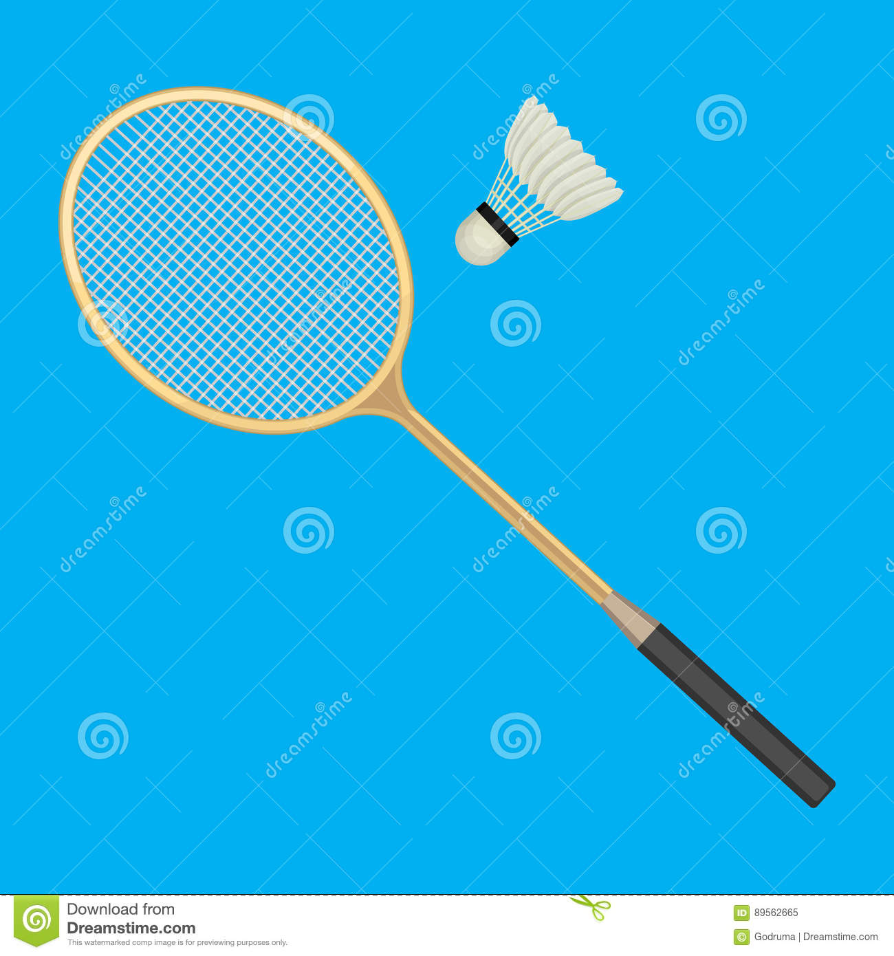 Detail Raket Badminton Vector Nomer 51