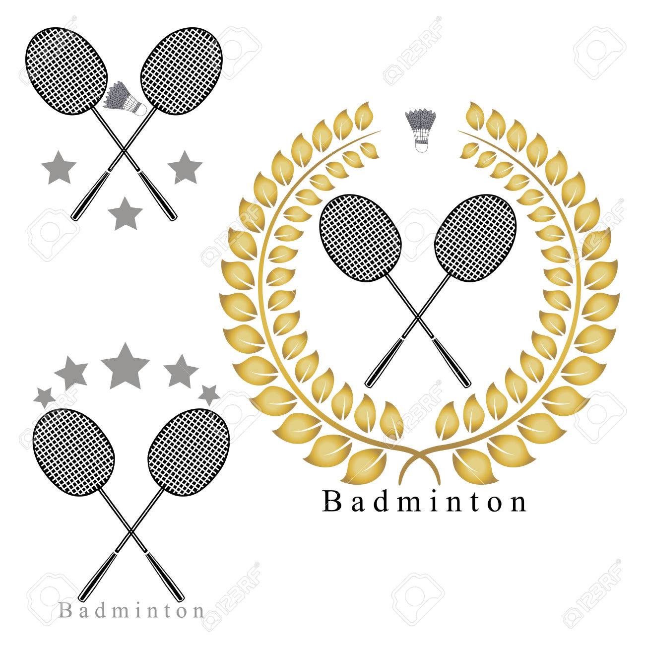 Detail Raket Badminton Vector Nomer 52