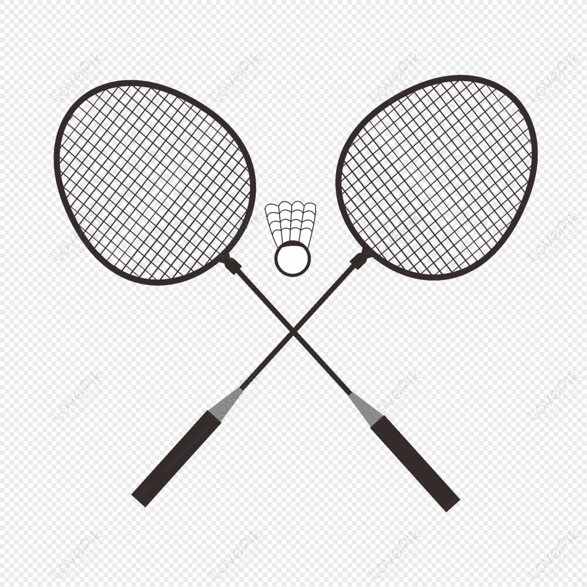 Detail Raket Badminton Vector Nomer 8