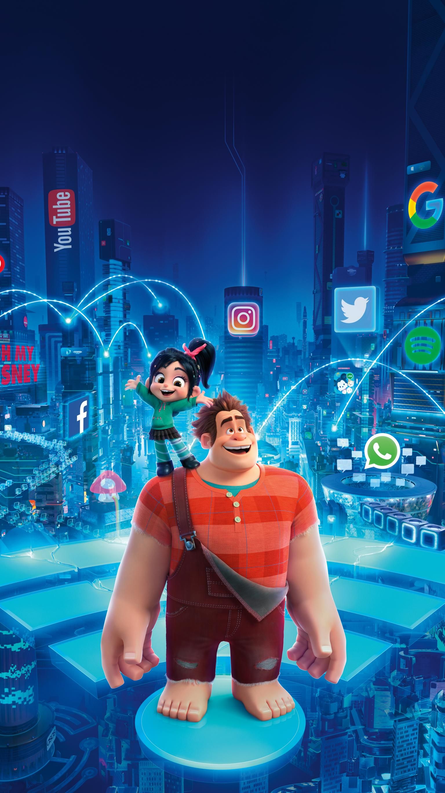 Detail Ralph Breaks The Internet Wallpaper Nomer 9