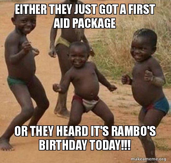 Detail Rambo Birthday Meme Nomer 11