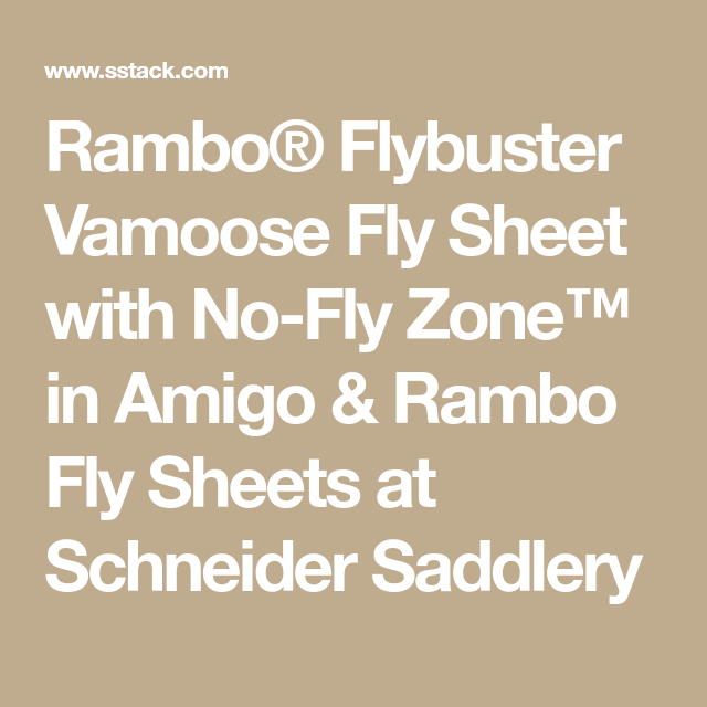 Detail Rambo Fly Sheets Horses Nomer 21