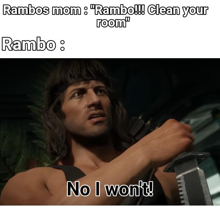 Detail Rambo Machine Gun Meme Nomer 35