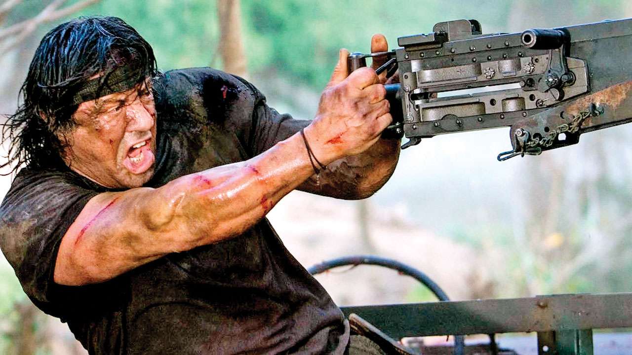 Detail Rambo Machine Gun Meme Nomer 8