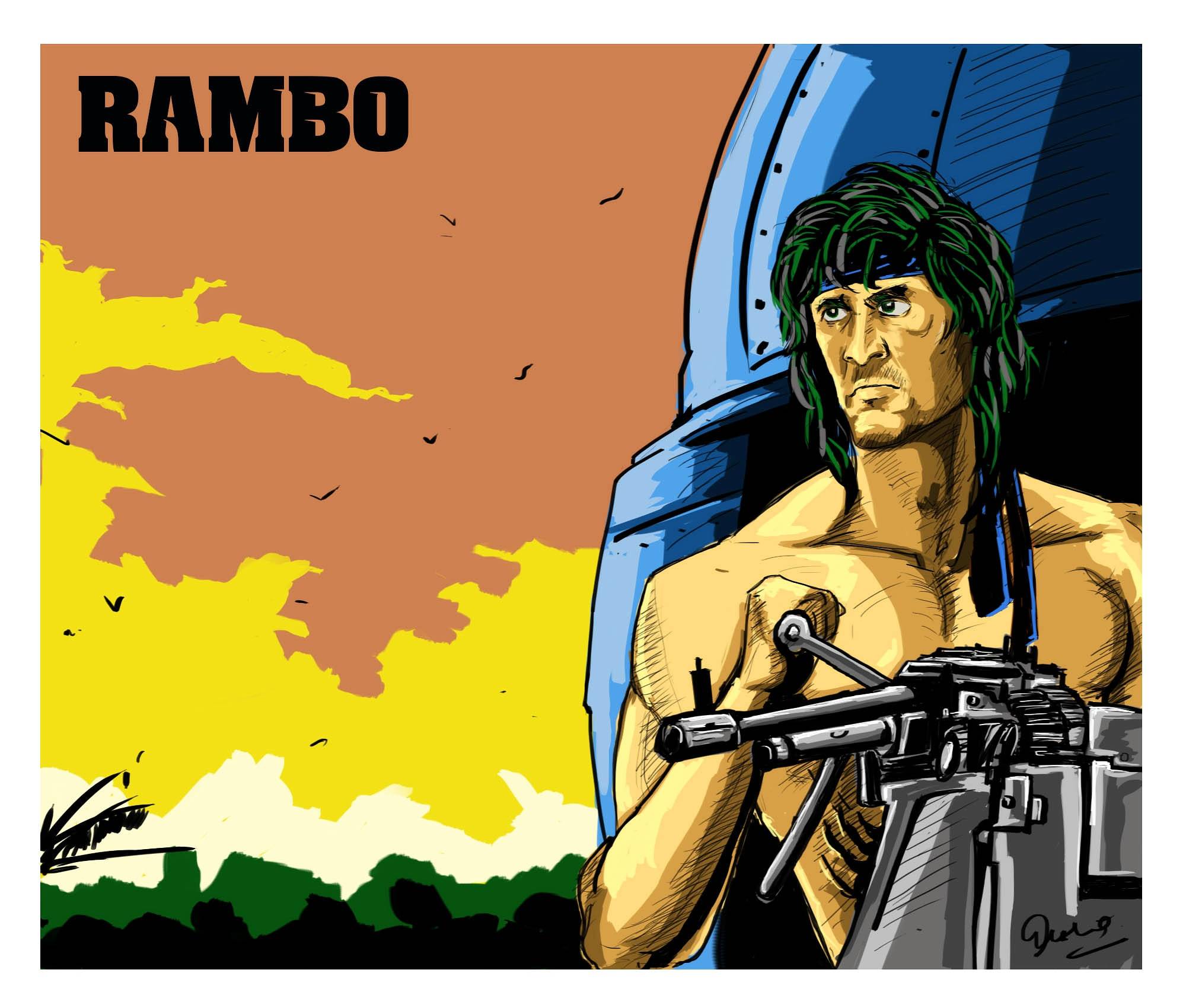 Detail Rambo Photoshop Nomer 25