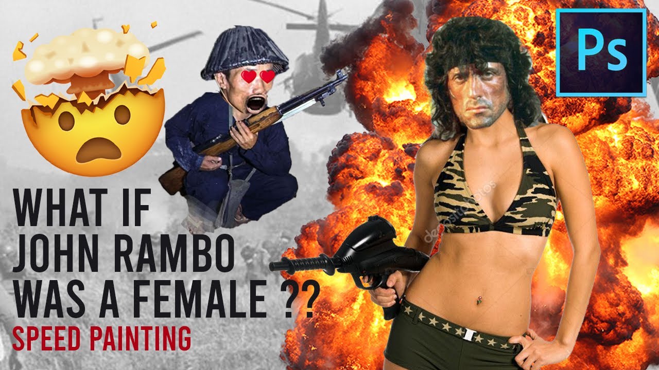 Detail Rambo Photoshop Nomer 31