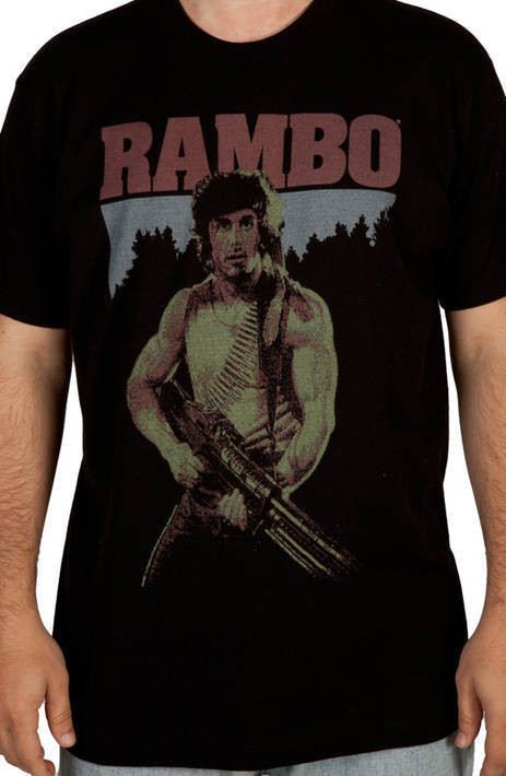 Detail Rambo T Shirt Amazon Nomer 13