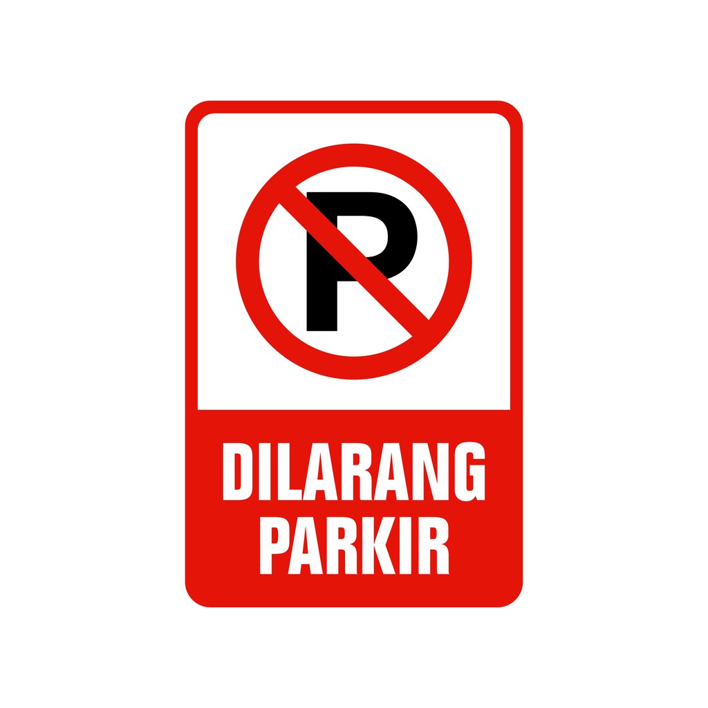 Detail Rambu Dilarang Parkir Png Nomer 5