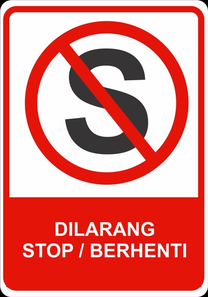 Rambu Dilarang Stop Png - KibrisPDR