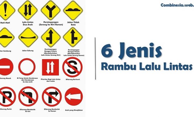 Detail Rambu Lalu Lintas Dan Keterangannya Nomer 10