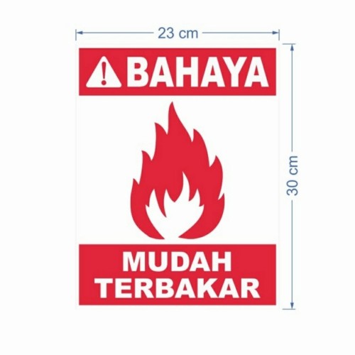 Detail Rambu Mudah Terbakar Nomer 17