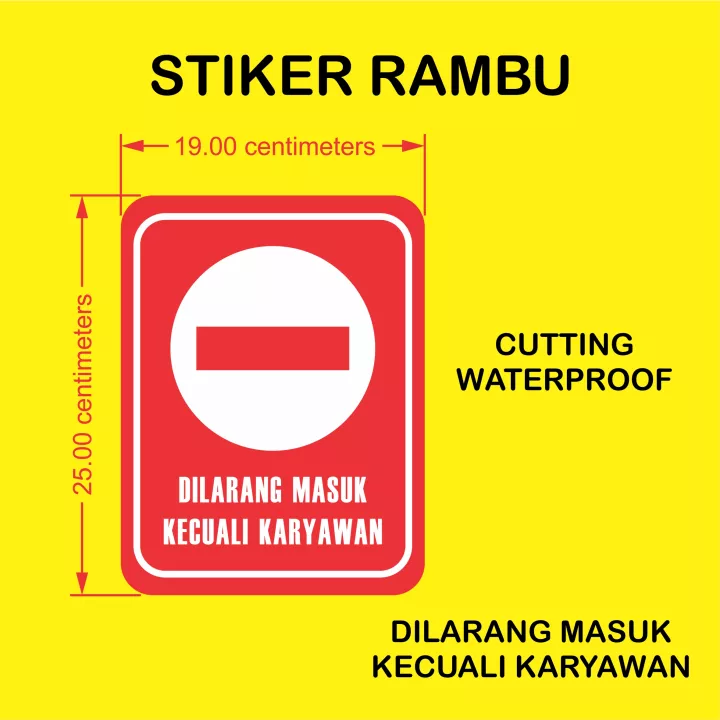 Detail Rambu Rambu Dilarang Masuk Nomer 36