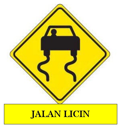 Detail Rambu Rambu Jalan Licin Nomer 5