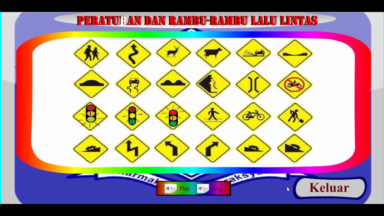 Detail Rambu Rambu Lalu Lintas Lengkap Nomer 39