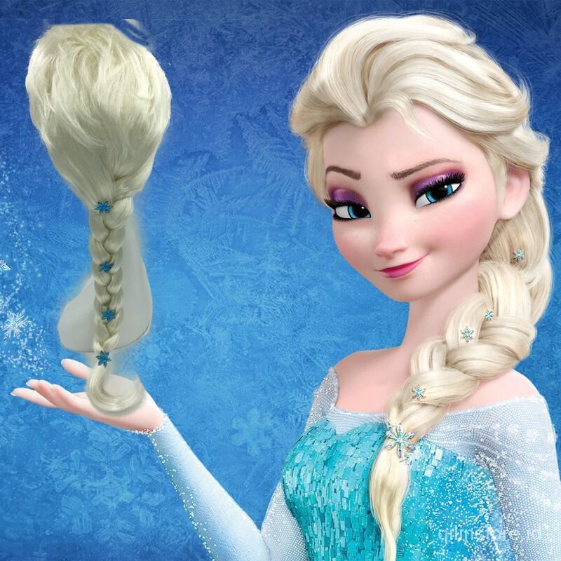 Detail Rambut Elsa Frozen Nomer 2