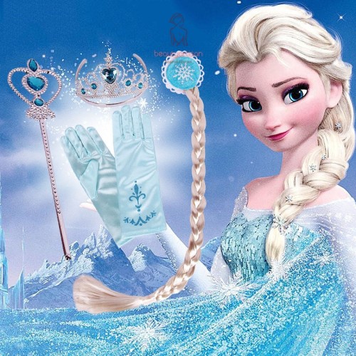 Detail Rambut Elsa Frozen Nomer 26