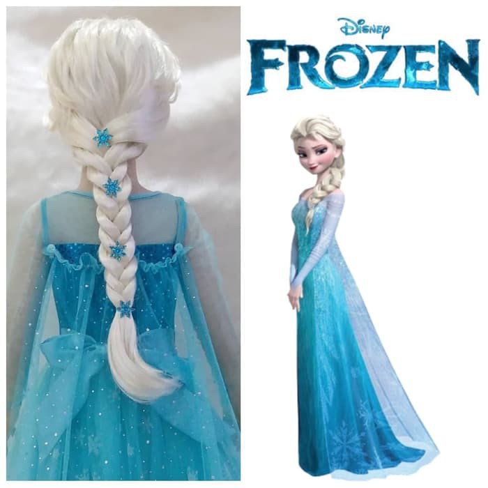 Detail Rambut Elsa Frozen Nomer 6