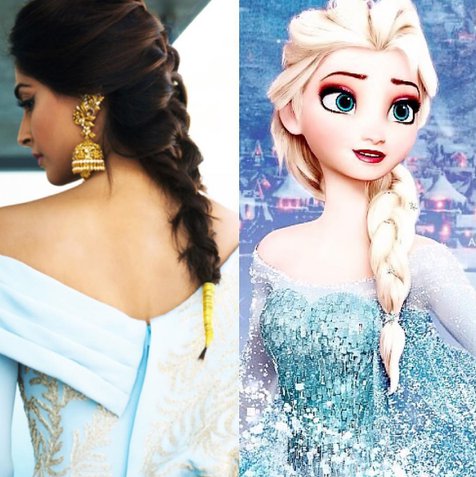 Detail Rambut Elsa Frozen Nomer 52