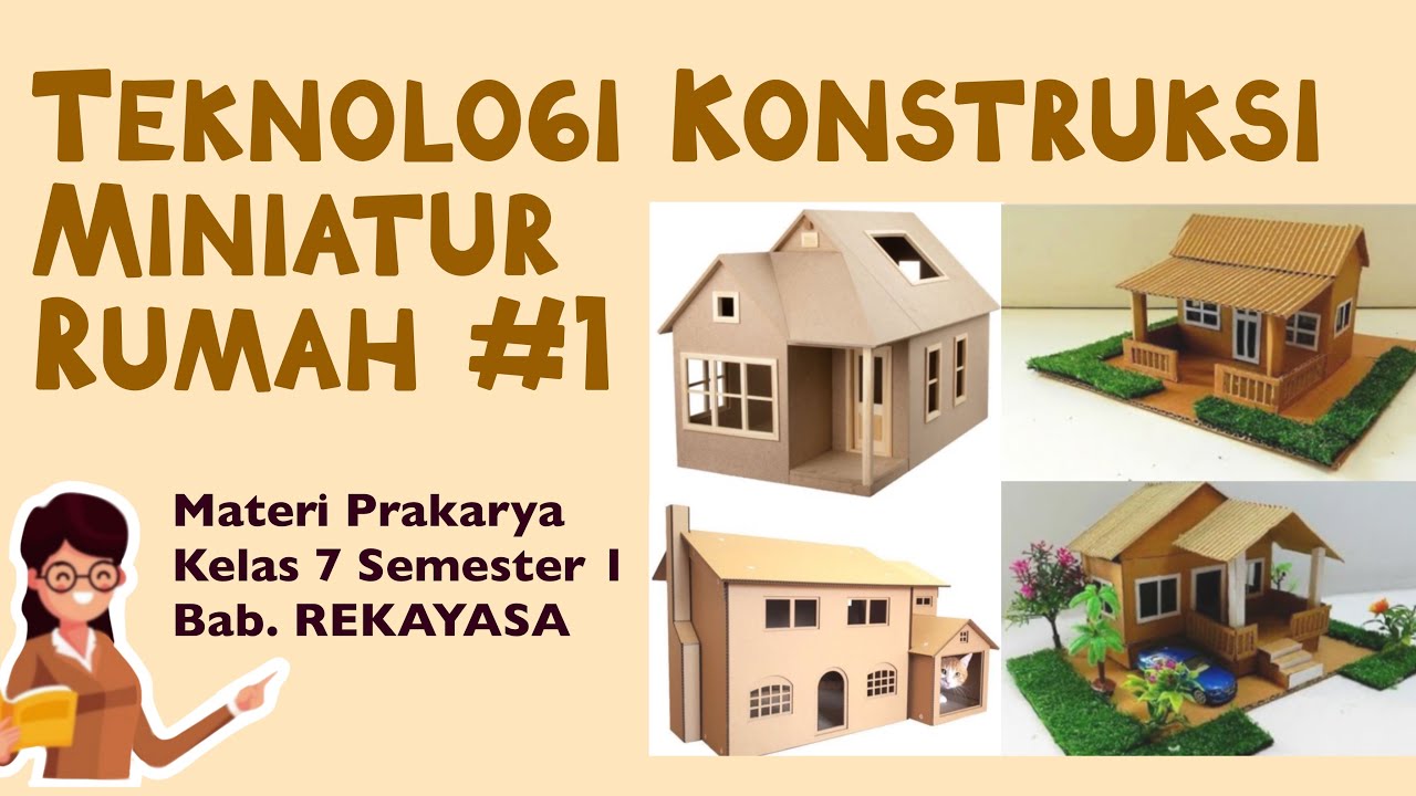 Detail Rancangan Konstruksi Miniatur Rumah Nomer 39