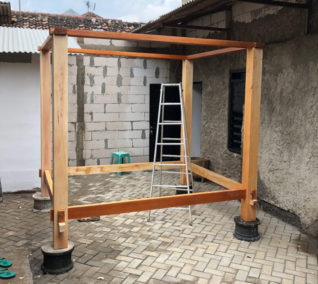 Detail Rangka Atap Gazebo Kayu Nomer 5