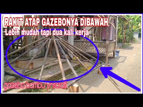 Detail Rangka Atap Gazebo Kayu Nomer 6